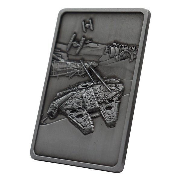 Star Wars Iconic Scene Collection Metallbarren The Millenium Falcon Limited Edition