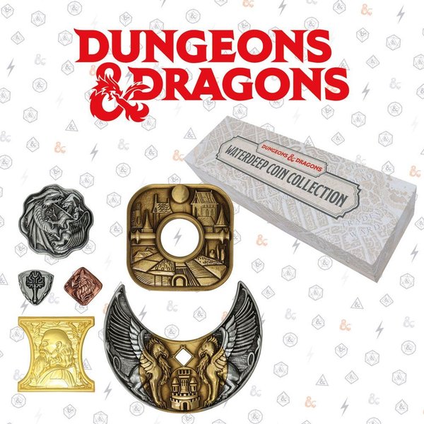 Dungeons & Dragons Sammelmünzen 6er-Pack