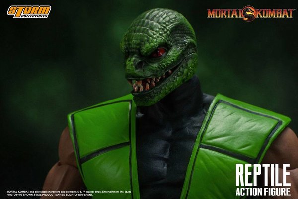 Mortal Kombat Actionfigur 1/12 Reptile 18 cm