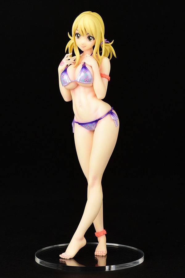 Fairy Tail PVC Statue 1/6 Lucy Heartfilia Swimsuit Pure in Heart Twin Tail Ver. 27 cm