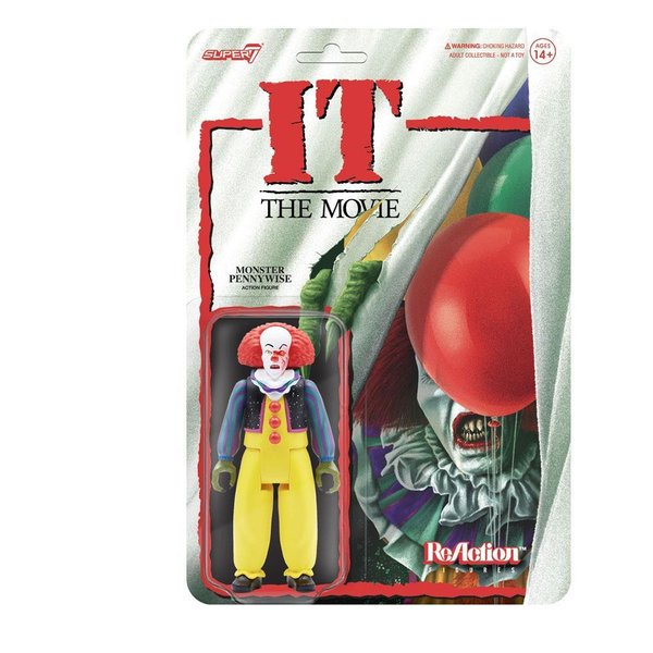 Stephen Kings Es ReAction Actionfigur Pennywise (Monster) 10 cm