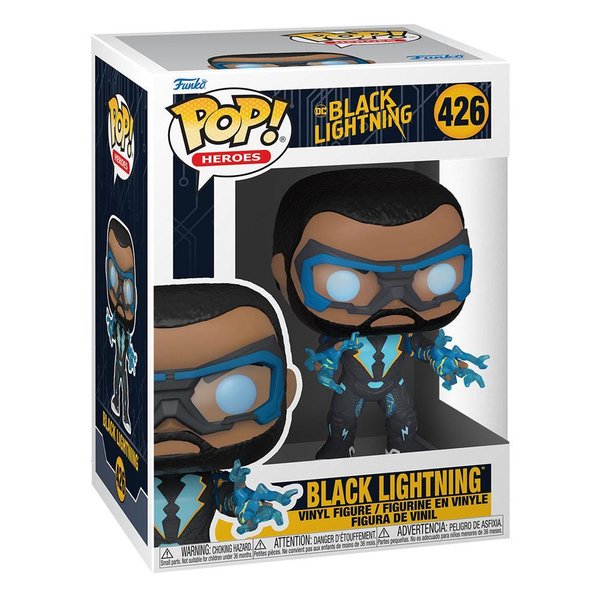 Black Lightning POP! Heroes Vinyl Figur Black Lightning 9 cm