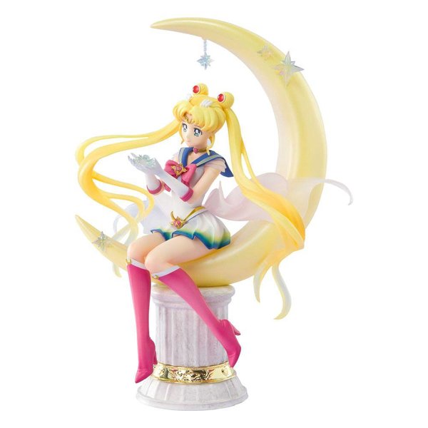 Sailor Moon Eternal FiguartsZERO Chouette PVC Statue Super Sailor Moon Bright Moon 19 cm