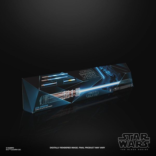 Star Wars Episode IX Black Series Replik 1/1 Force FX Elite Lichtschwert Leia Organa