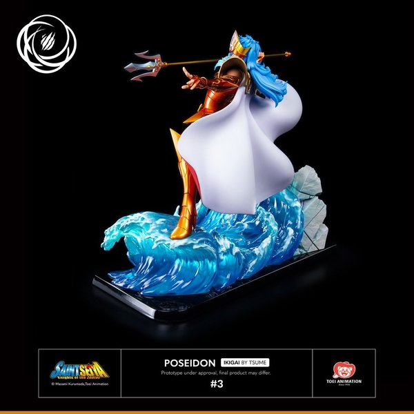 Poseidon Ikigai Tsume Art Limited Edition Saint Seiya