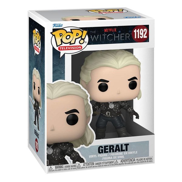 The Witcher POP! TV Vinyl Figur Geralt 9 cm
