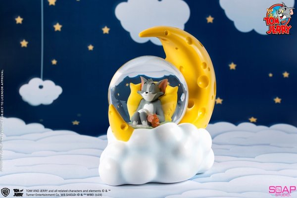 Tom und Jerry Cheese Moon Schneekugel