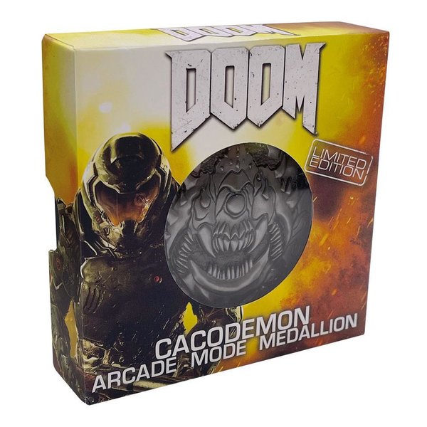 Doom Medaille Cacodemon Level Up Limited Edition