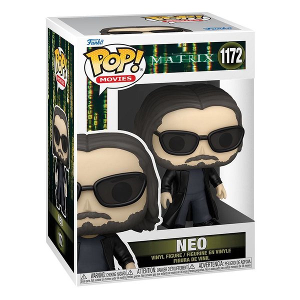 The Matrix 4 POP! Movies Vinyl Figur Neo 9 cm