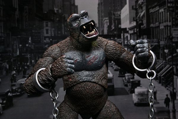 King Kong Actionfigur Ultimate King Kong (Concrete Jungle) 20 cm