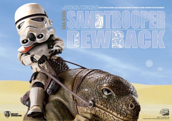 Star Wars Episode IV Egg Attack Actionfiguren Doppelpack Taurücken & Sandtrooper