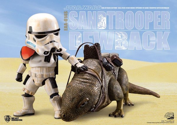 Star Wars Episode IV Egg Attack Actionfiguren Doppelpack Taurücken & Sandtrooper 915 cm