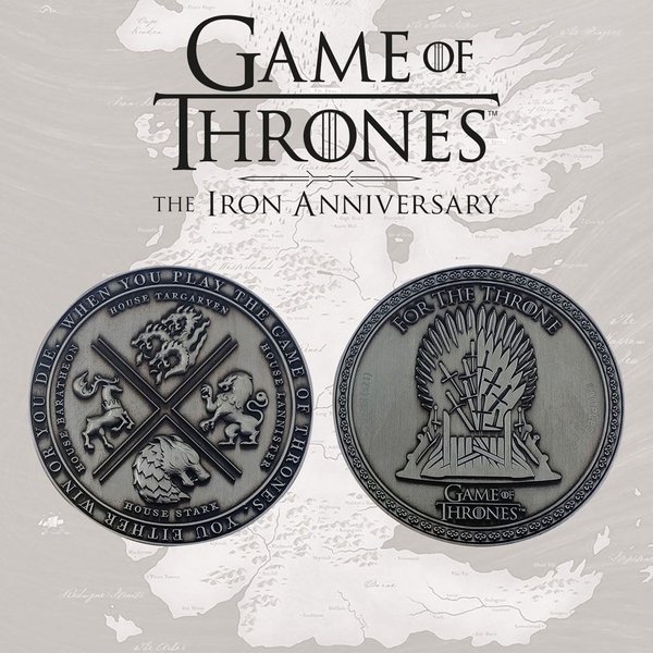 Game of Thrones Medaille Iron Limited Edition
