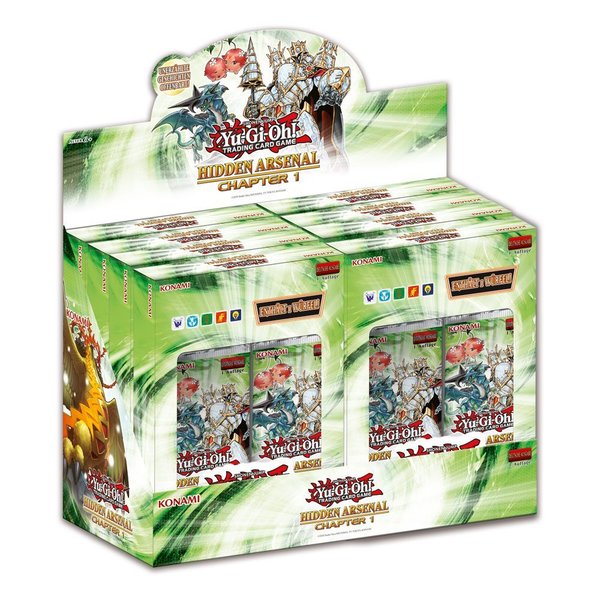 Yu-Gi-Oh! Hidden Arsenal Chapter 1 Box Display (8) Deutsche Version