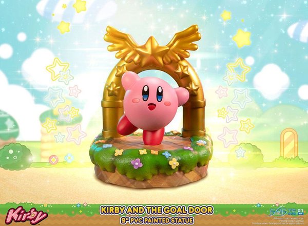 Kirby PVC Statue Kirby and the Goal Door 24 cm