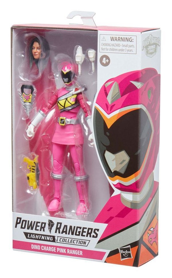 Power Rangers Dino Charge Lightning Collection Actionfigur 2022 Pink Ranger 15 cm