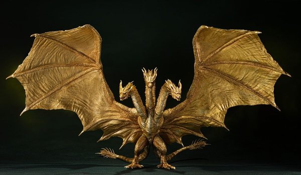 Godzilla: King of the Monsters S.H. MonsterArts Actionfigur King Ghidorah (Special Color Ver.) 25 cm