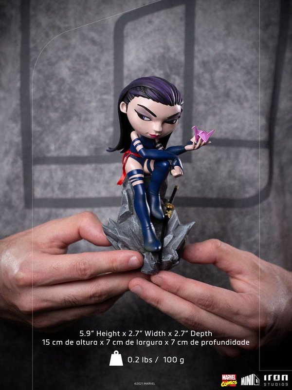 Marvel Comics Mini Co. Deluxe PVC Figur Psylocke (X-Men) 15 cm