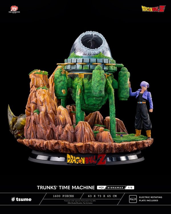 Trunks Time Machine Dragon Ball by Tsume Art HQS Dioramax