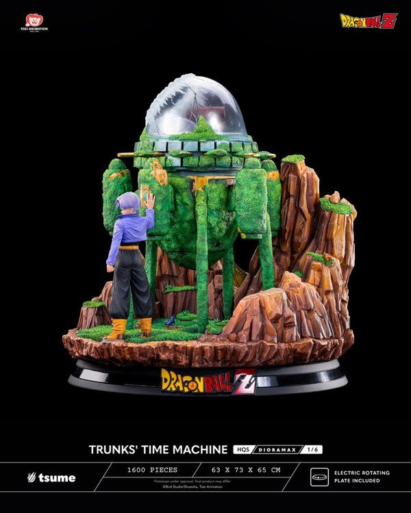 Trunks Time Machine Dragon Ball by Tsume Art HQS Dioramax