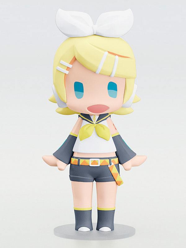Character Vocal Series 02 Kagamine RinLen HELLO! GOOD SMILE Actionfigur Kagamine Rin 10 cm