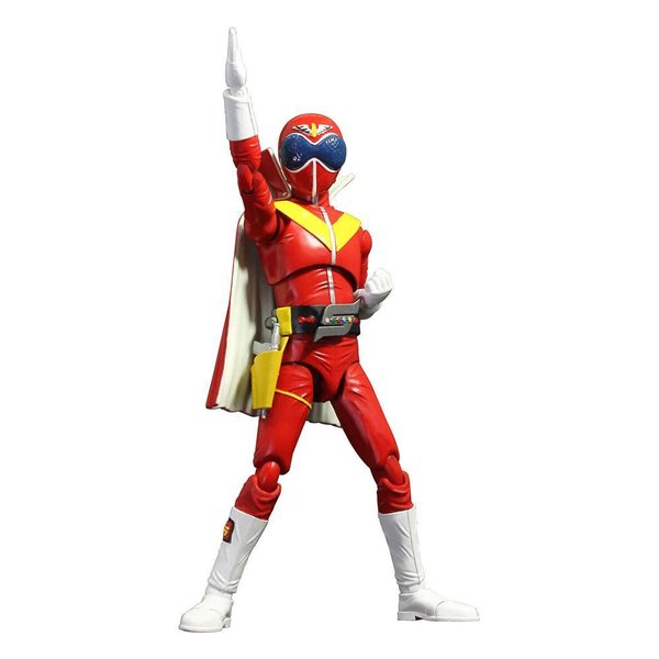 Himitsu Sentai Gorenger Hero Action Figure Actionfigur Akaranger 17 cm