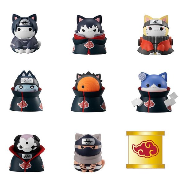 Naruto Shippuden Mega Cat Project Sammelfiguren Nyaruto! Special Set 3 cm
