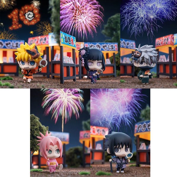 Naruto Shippuden Petit Chara Land Sammelfiguren 10er-Pack 10th Anniversary Ver. 6 cm