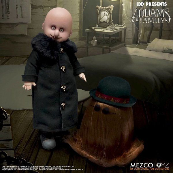 The Addams Family Living Dead Dolls Puppen Fester & It 13 - 25 cm