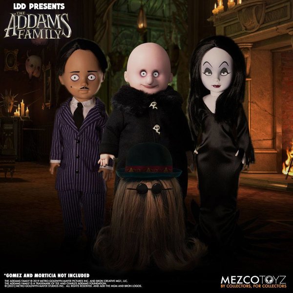 The Addams Family Living Dead Dolls Puppen Fester & It 13 - 25 cm