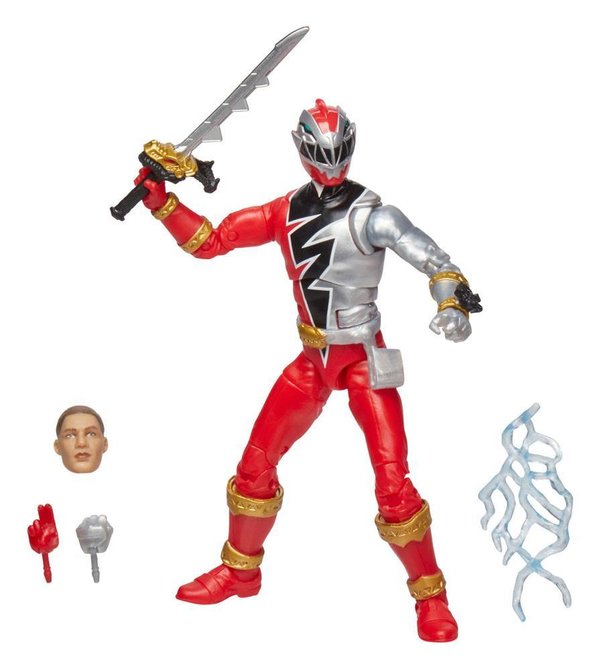 Power Rangers Dino Fury Lightning Collection Actionfigur 2022 Red Ranger 15 cm
