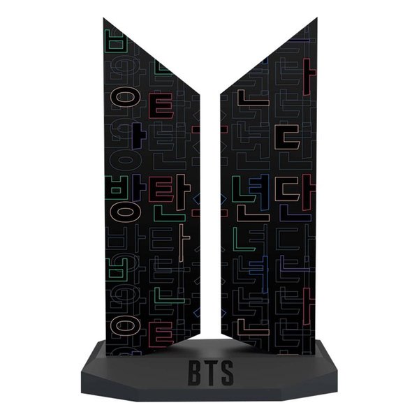 BTS Statue Premium BTS Logo Hangeul Edition 18 cm