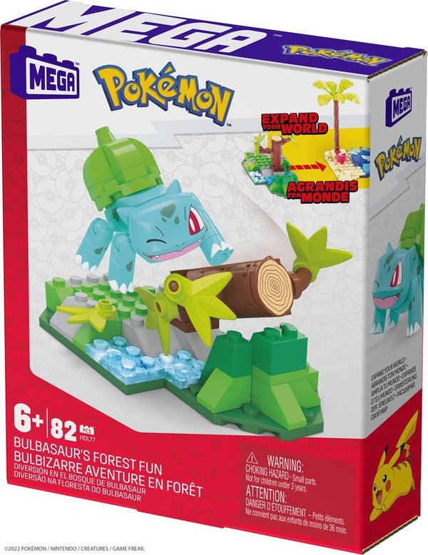 Pokémon Mega Construx Bauset Bulbasaur's Forest Fun