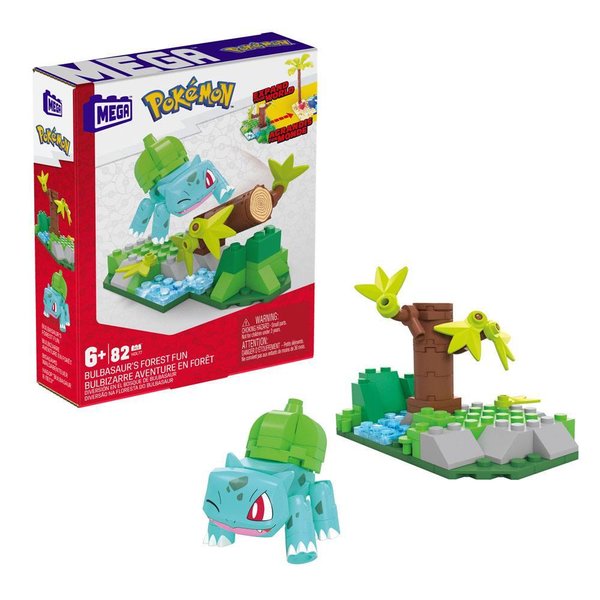 Pokémon Mega Construx Bauset Bulbasaur's Forest Fun