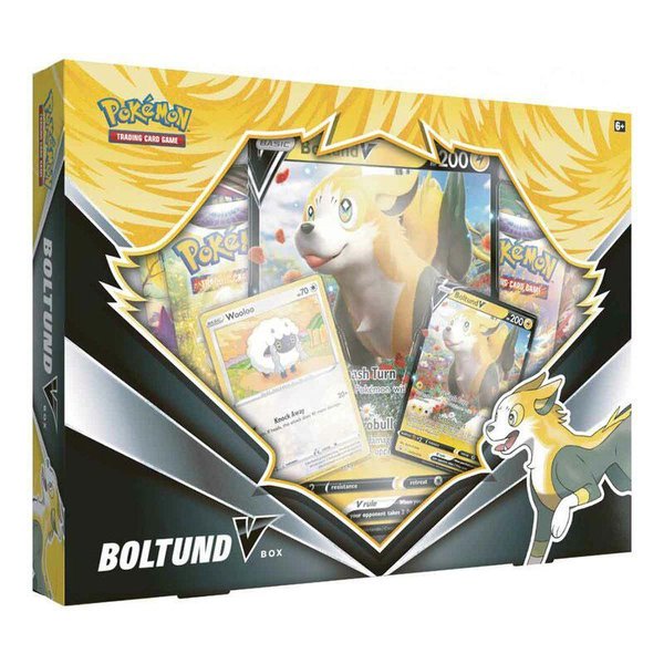 Pokémon Boltund V Box Englische Version