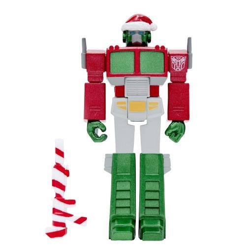 Transformers ReAction Actionfigur Optimus Santa 10 cm