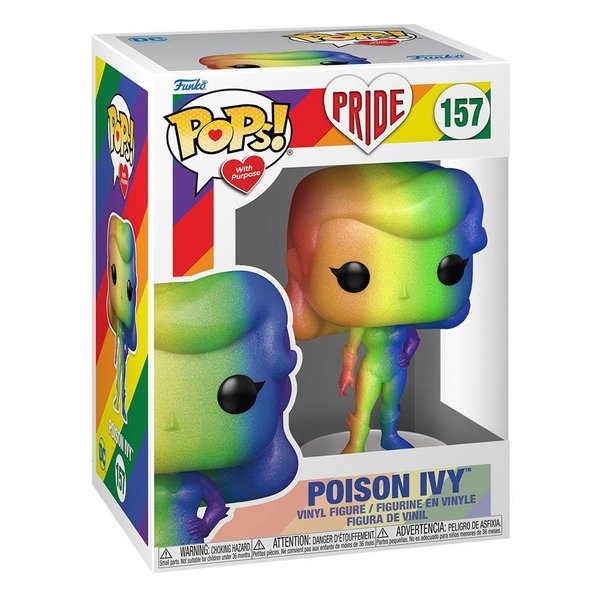 Pride 2022 DC Comics POP! Heroes Vinyl Figur Poison Ivy 9 cm