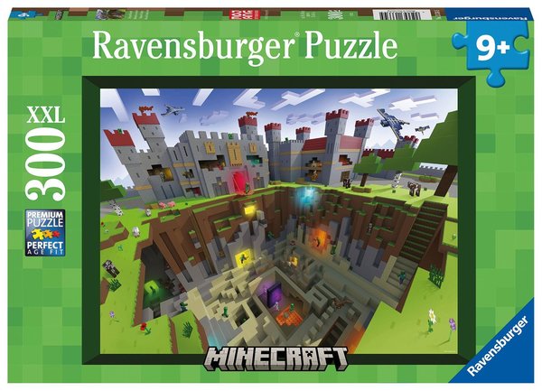Minecraft Puzzle Minecraft Cutaway (300 Teile)