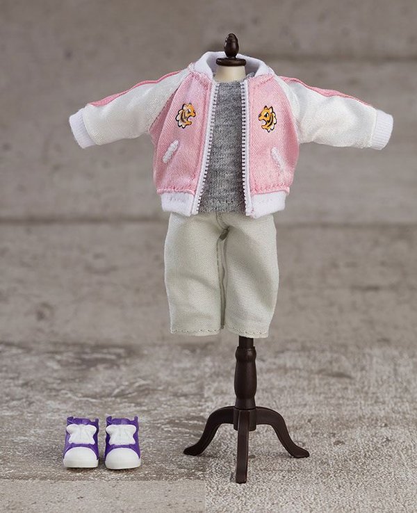 Original Character Zubehör-Set für Nendoroid Doll Actionfiguren Outfit Set Souvenir Jacket - Pink