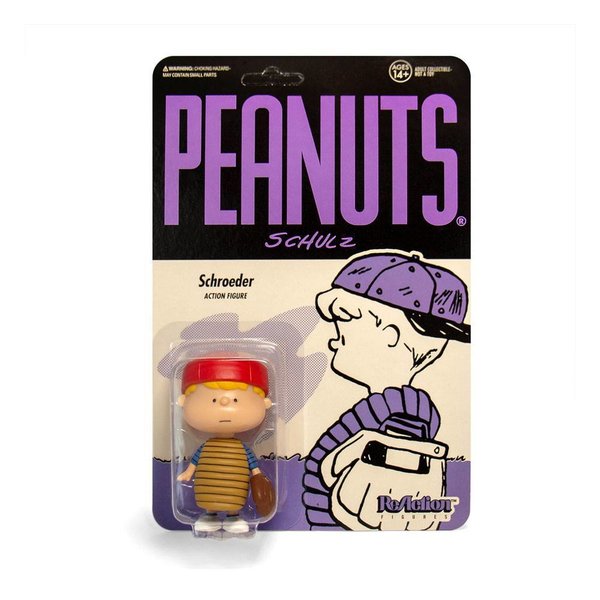Peanuts ReAction Actionfigur Baseball Schroeder 10 cm