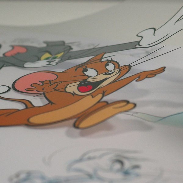 Tom & Jerry Kunstdruck Limited Edition Fan-Cel 36 x 28 cm