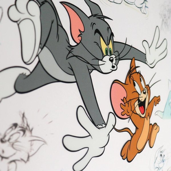 Tom & Jerry Kunstdruck Limited Edition Fan-Cel 36 x 28 cm