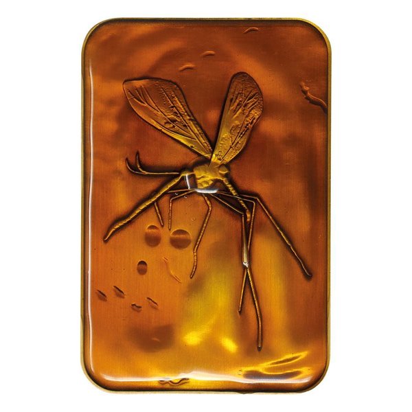 Jurassic Park Metallbarren Mosquito in Amber Limited Edition