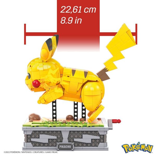 Pokémon Mega Construx Bauset Motion Pikachu