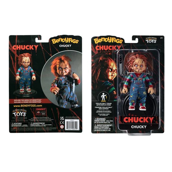 Chucky Die Mörderpuppe Bendyfigs Biegefigur Chucky 14 cm