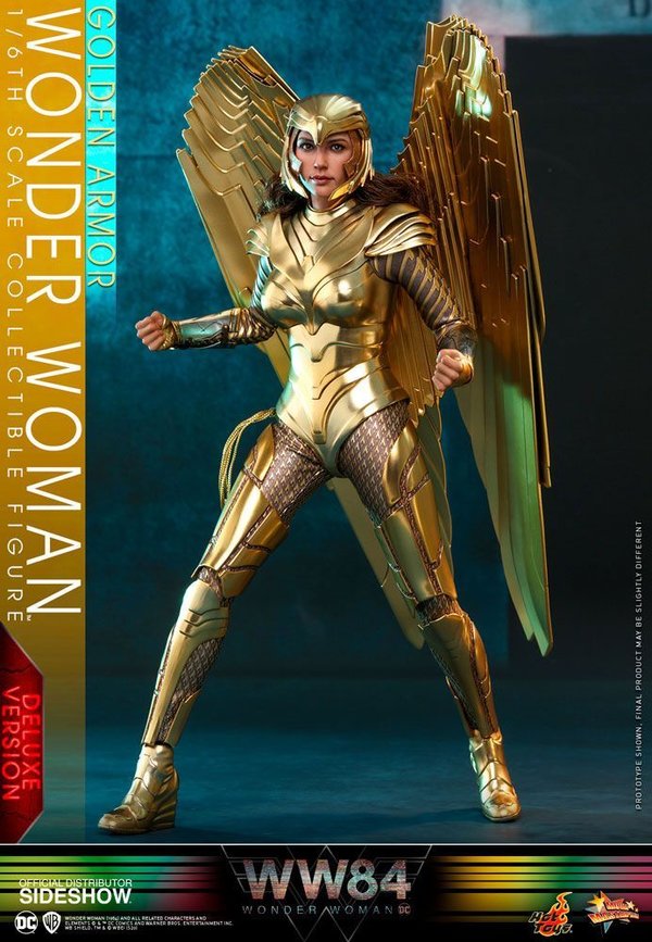 Wonder Woman 1984 Movie Masterpiece Actionfigur 16 Golden Armor Wonder Woman (Deluxe) 30 cm