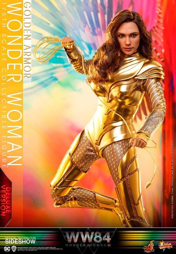 Wonder Woman 1984 Movie Masterpiece Actionfigur 16 Golden Armor Wonder Woman (Deluxe) 30 cm
