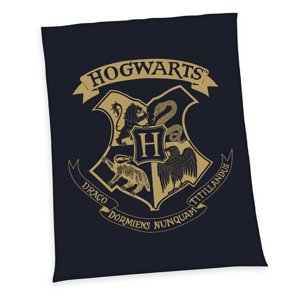 Harry Potter Fleecedecke Hogwarts 150 x 200 cm