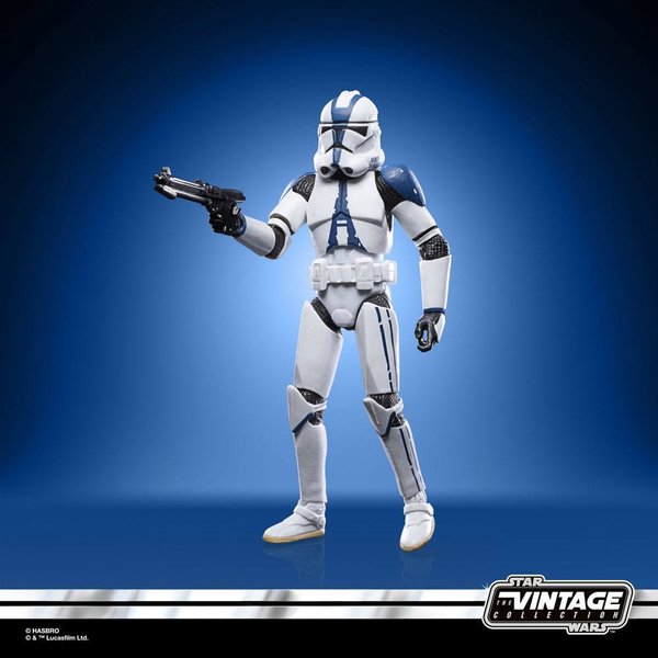 Star Wars: The Clone Wars Vintage Collection Actionfigur 2022 Clone Trooper (501st Legion) 10 cm