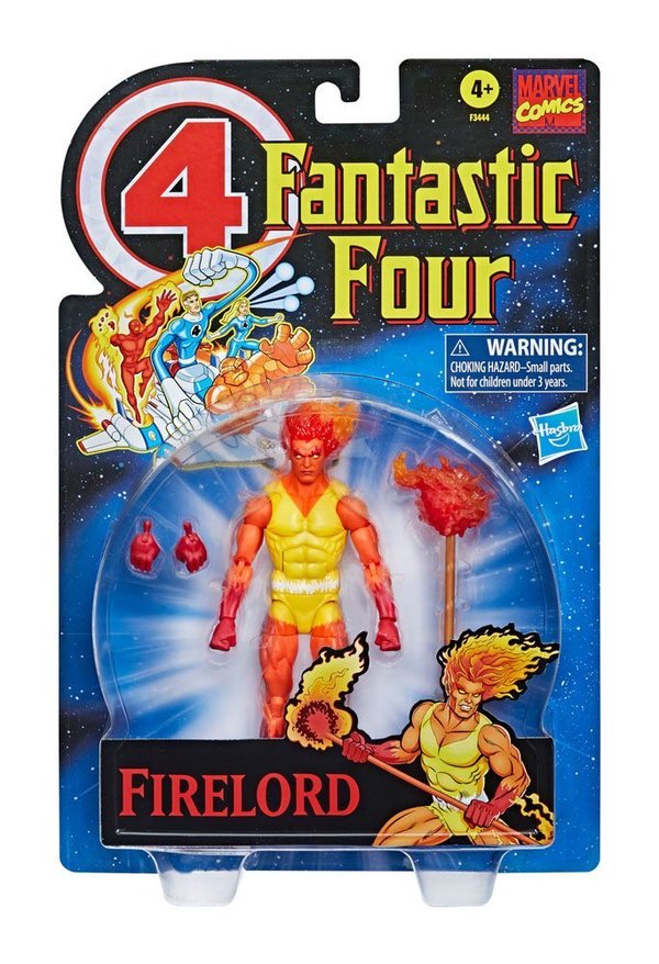 Fantastic Four Marvel Legends Series Actionfigur 2022 Firelord 15 cm